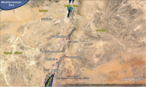 Location of Aila. (Map ©Google Earth)